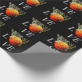 Basketball I Love Cadeaupapier (Hoek)