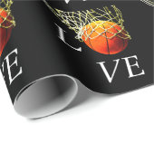 Basketball I Love Cadeaupapier (Rol Hoek)