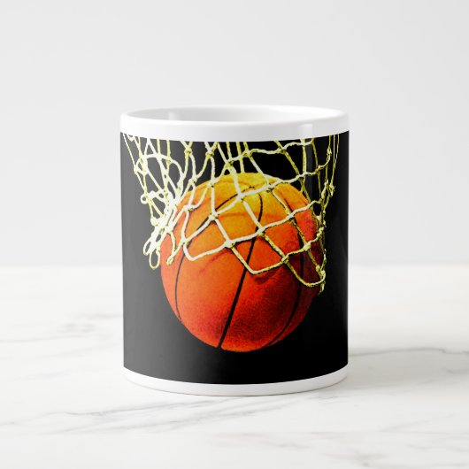 Basketball I Love Grote Koffiekop (Voorkant)