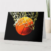Basketball I Love Kaart (Voorkant)