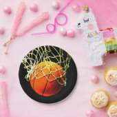 Basketball I Love Papieren Bordje (Feest)