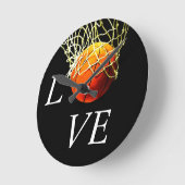 Basketball I Love Ronde Klok (Hoek)