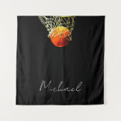 Basketball I Love Wandkleed (Voorkant)