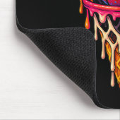 Basketball Ice Cream Drip For Boys Girls Youth Bas Muismat (Hoek)