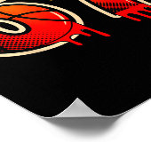 Basketball Ice Cream Drip Funny 67 Six Seven Gen A Poster (Hoek)