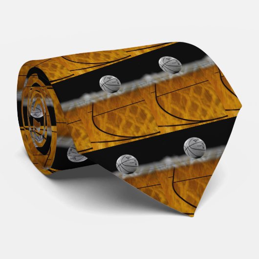 Basketball III Stropdas (Opgerold)