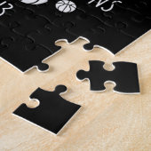 Basketball ik kan dingen doen bijbelse god Jezus Legpuzzel (Zijkant)