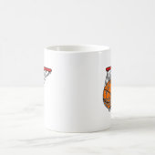 Basketball in hoepel koffiemok (Center)