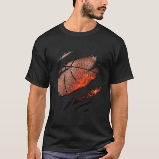 Basketball in me Design T-shirt (Voorkant)
