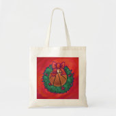 Basketball Inside Kerstmis Tote Bag (Voorkant)