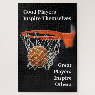Basketball Inspirerend Citaat Inspire Spelers Legpuzzel