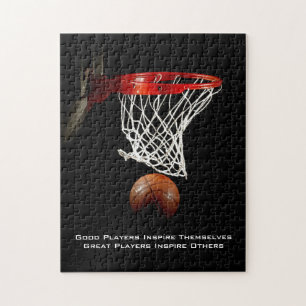 Basketball Inspirerend Citaat Inspire Spelers Legpuzzel