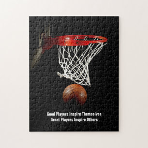Basketball Inspirerend Citaat Inspire Spelers Legpuzzel