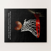 Basketball Inspirerend Citaat Inspire Spelers Legpuzzel (Horizontaal)