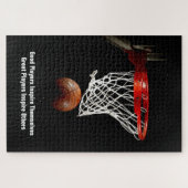 Basketball Inspirerend Citaat Inspire Spelers Legpuzzel (Horizontaal)
