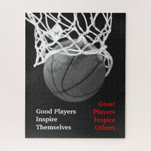 Basketball Inspirerend Citaat Inspire Spelers Legpuzzel