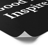Basketball Inspirerend Citaat Inspire Spelers Poster (Hoek)