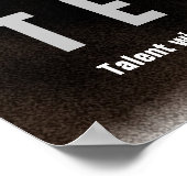 Basketball Inspirerend-prijszettingsspelers in tea Poster (Hoek)