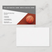 Basketball Instructor | Coach | Trainer Visitekaartje (Voorkant / Achterkant)