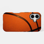Basketball iPhone 16 Hoesje (Achterkant horizontaal)