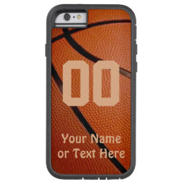 Basketball iPhone cases, Jouw naam, NUMBER iPhone 13 Hoesje