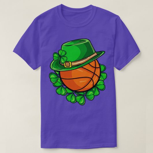 Basketball Irish St Patricks Day T-shirt (Design voorkant)