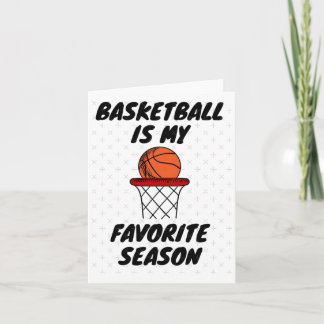 Basketball is mijn favoriete seizoen 8 kaart