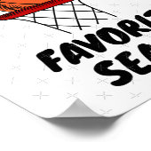Basketball is mijn favoriete seizoen 8 poster (Hoek)