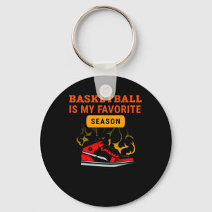 Basketball is mijn favoriete Seizoen Basketball Lo Sleutelhanger
