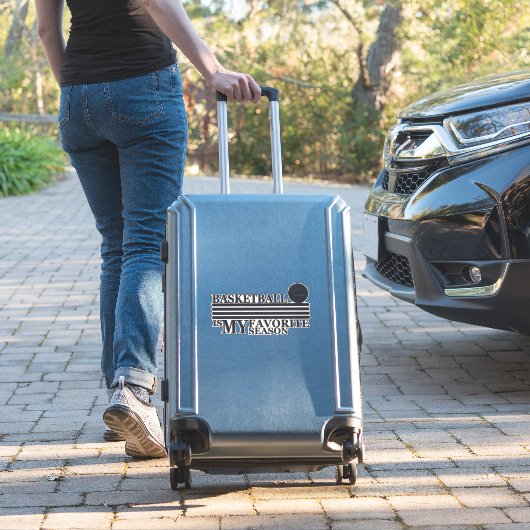 Basketball is mijn favoriete seizoen sticker (Koffer Insitu)