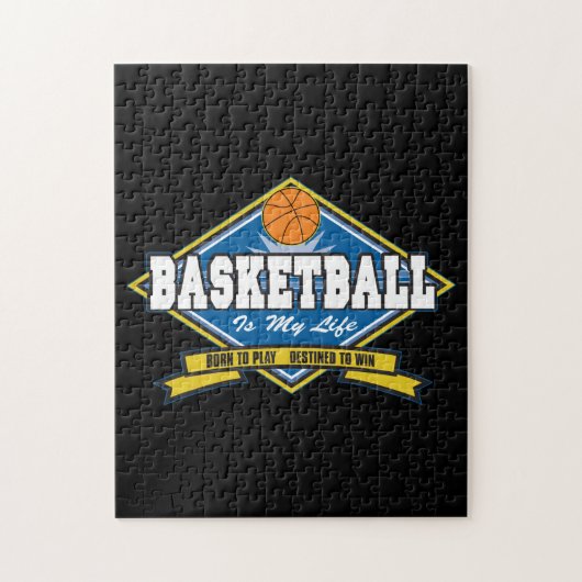Basketball is mijn leven legpuzzel (Verticaal)
