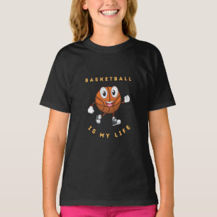 Basketball is mijn leven t-shirt