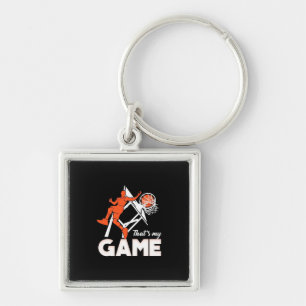 Basketball is mijn spelletje sleutelhanger