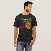 Basketball is niets anders dan basketbal met mandj t-shirt (Voorkant volledig)