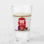 Basketball Jersey momento Glas (Voorkant)