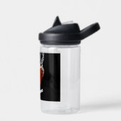 Basketball Jouw naam Aangepast Waterfles (Links)