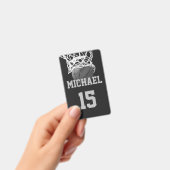 Basketball Jouw naam Badge (Handheld)