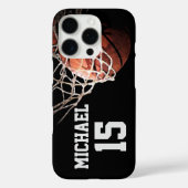 Basketball Jouw naam Case-Mate iPhone Case (Achterkant)