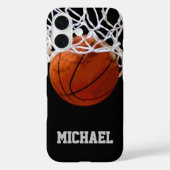 Basketball Jouw naam Case-Mate iPhone Case (Achterkant)