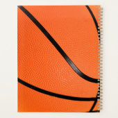 Basketball Jouw naam Planner (Achterkant)