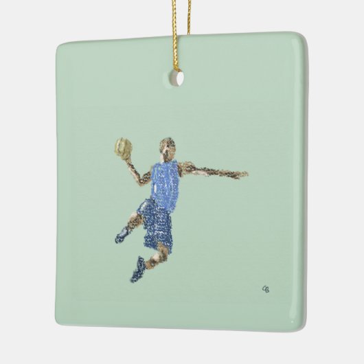 #Basketball #Jump Keramisch Ornament (Links)