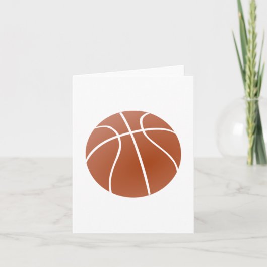 Basketball Kaart (Voorkant)