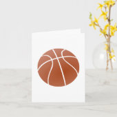 Basketball Kaart (Gele Bloem)