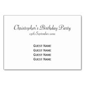 Basketball Kaart (Achterkant)