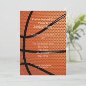 Basketball Kaart (Staand voorkant)