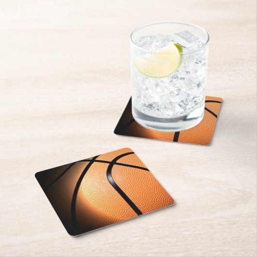 Basketball Kartonnen Onderzetters (Insitu)