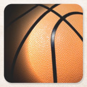 Basketball Kartonnen Onderzetters (Voorkant)