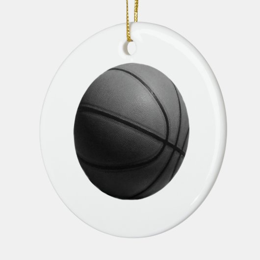 Basketball Keramisch Ornament (Links)