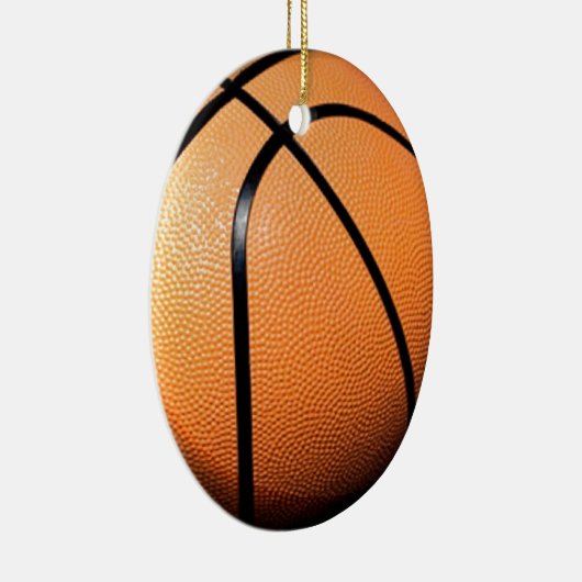 Basketball Keramisch Ornament (Rechts)