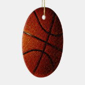 Basketball Keramisch Ornament (Rechts)